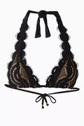 Lace Halter Bikini Top