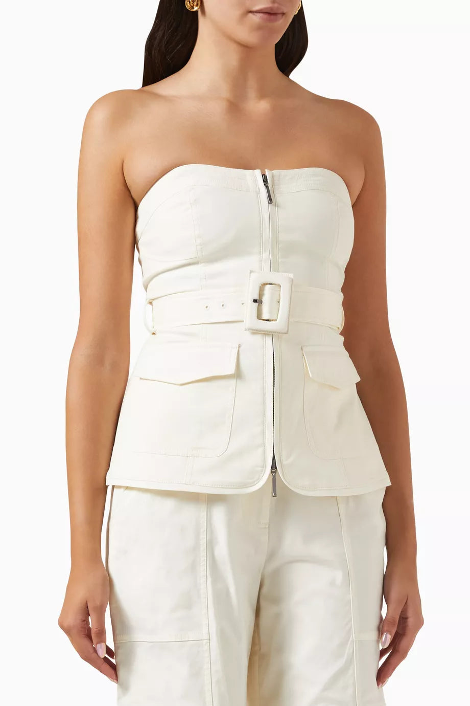 Elettra Bustier Top in Cotton