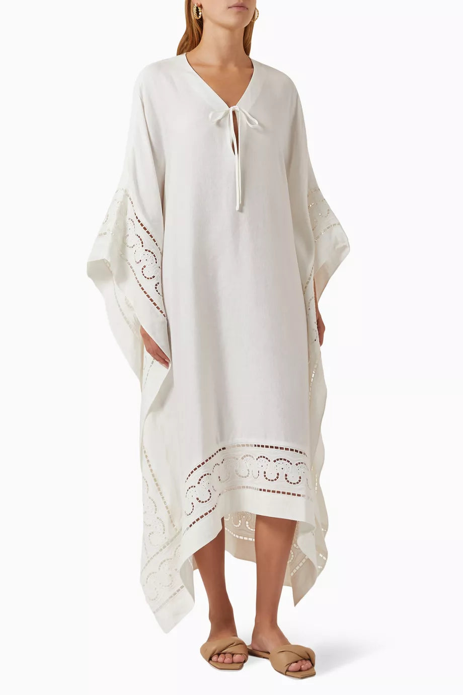 Adona Kaftan in Linen