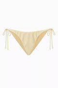 Mae Tie Ribbed Bikini Briefs