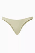 Brooke High-cut Ribbed Bikini Briefs