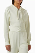 Fallon Hoodie in Waffle-knit