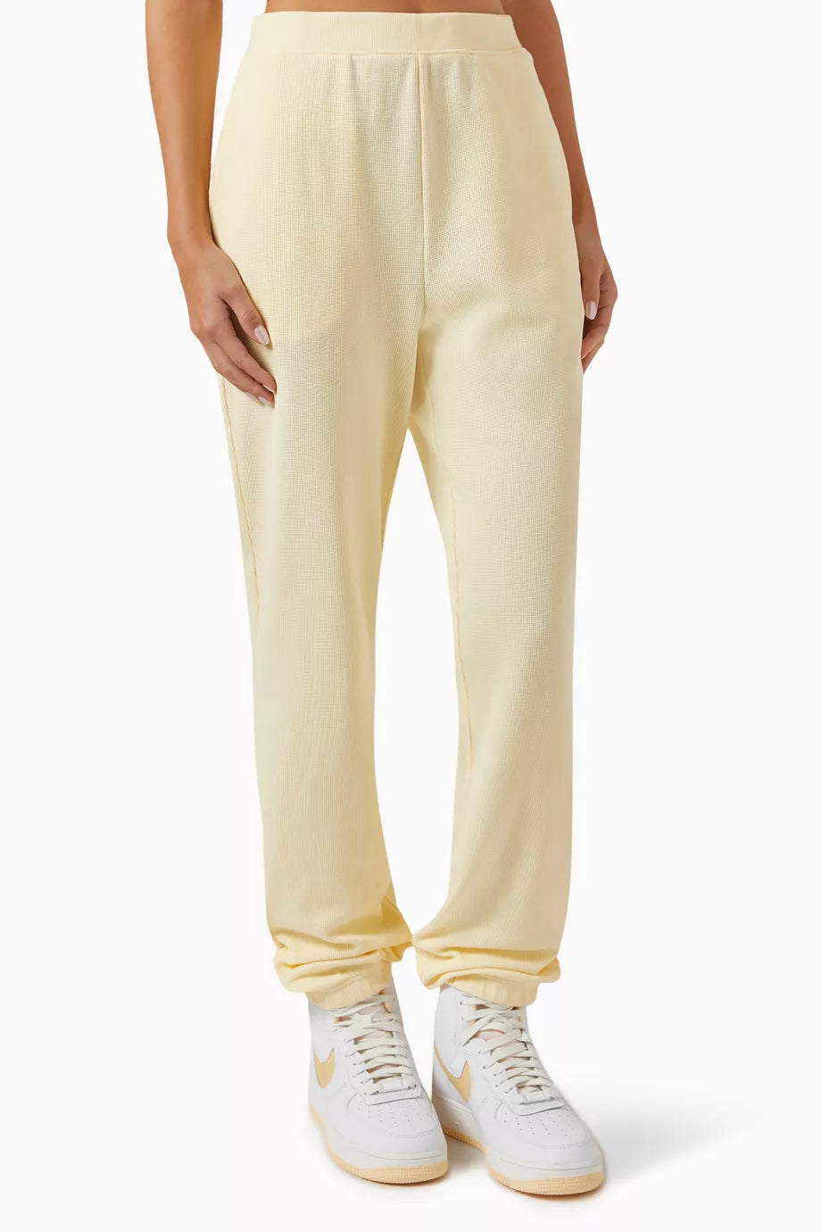 Chelsea Sweatpants in Waffle-knit