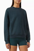 Asher Crewneck  Sweatshirt in Cotton-fleece