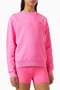 Asher Crewneck  Sweatshirt in Cotton-fleece