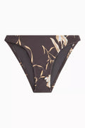 Brooke Iris Floral High-cut Bikini Briefs