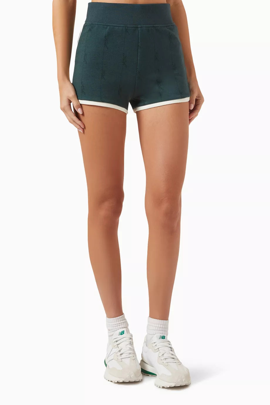 Mica Logo Shorts in Pique-knit