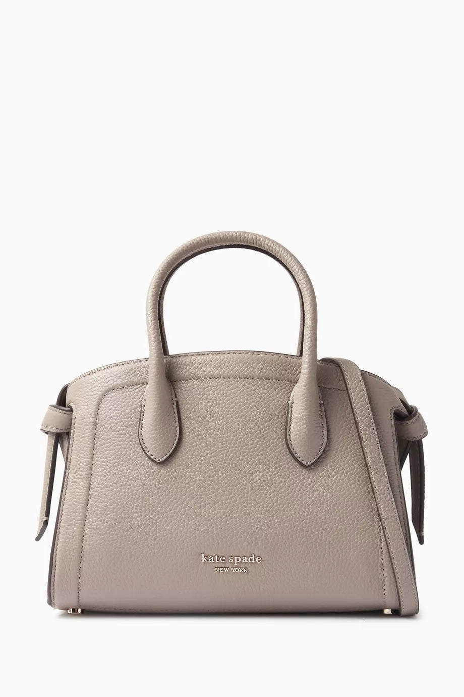 Mini Knott Satchel Bag in Leather