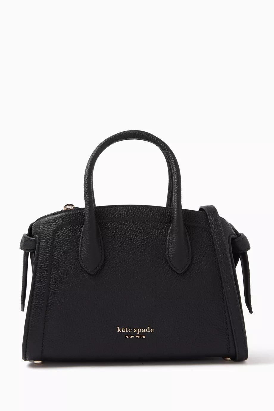 Mini Knott Satchel Bag in Leather