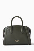 Mini Knott Satchel Bag in Leather
