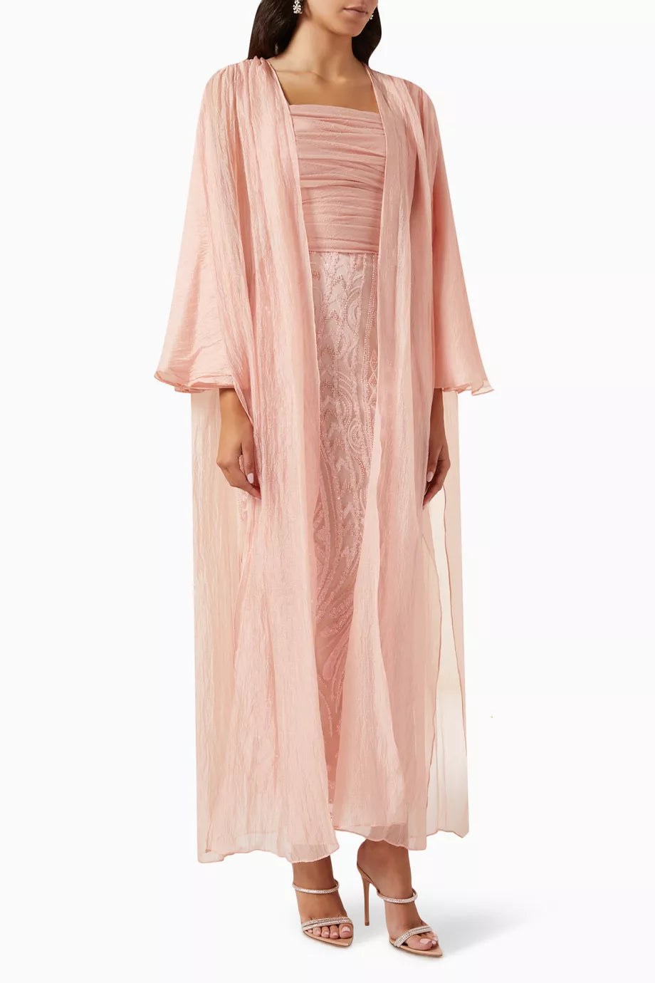 Gilan Embellished Two-piece Kaftan Dress
