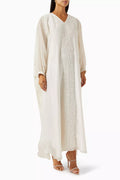Beaded Lace Kaftan