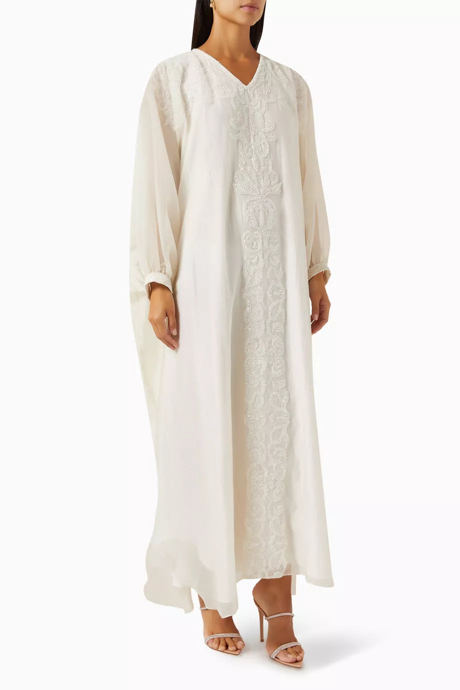 Beaded Lace Kaftan
