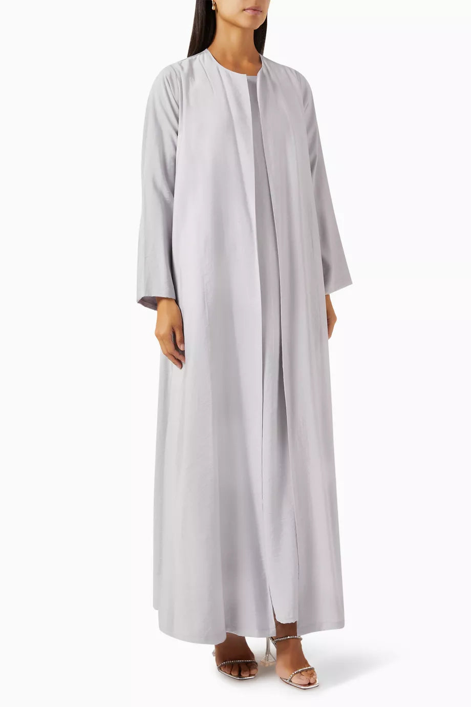 Abaya Set in Cotton Chiffon