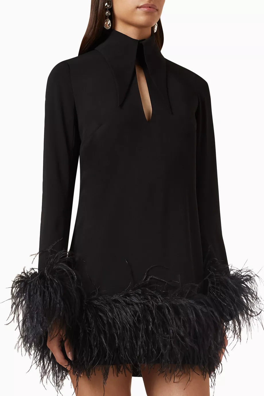 Michelle Mini Dress in Crepe