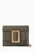 Buckle Travel Case Crossbody Bag in Calfskin
