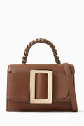 Mini Fred 19 Crossbody Bag in Calfskin-leather