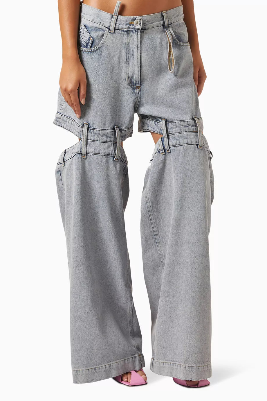 Ashton Cut-out Jeans