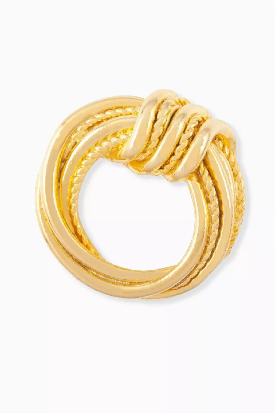 Rediscovered 1980s Knot Brooch