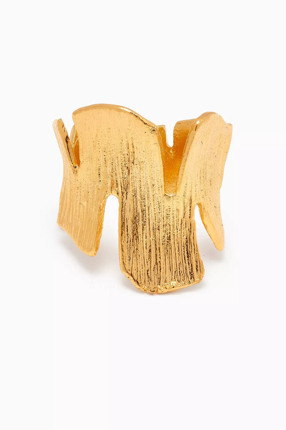 Botanica Tree Ring in 24kt Gold-plated Brass