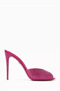 Keira 105 Mule Sandals in Satin