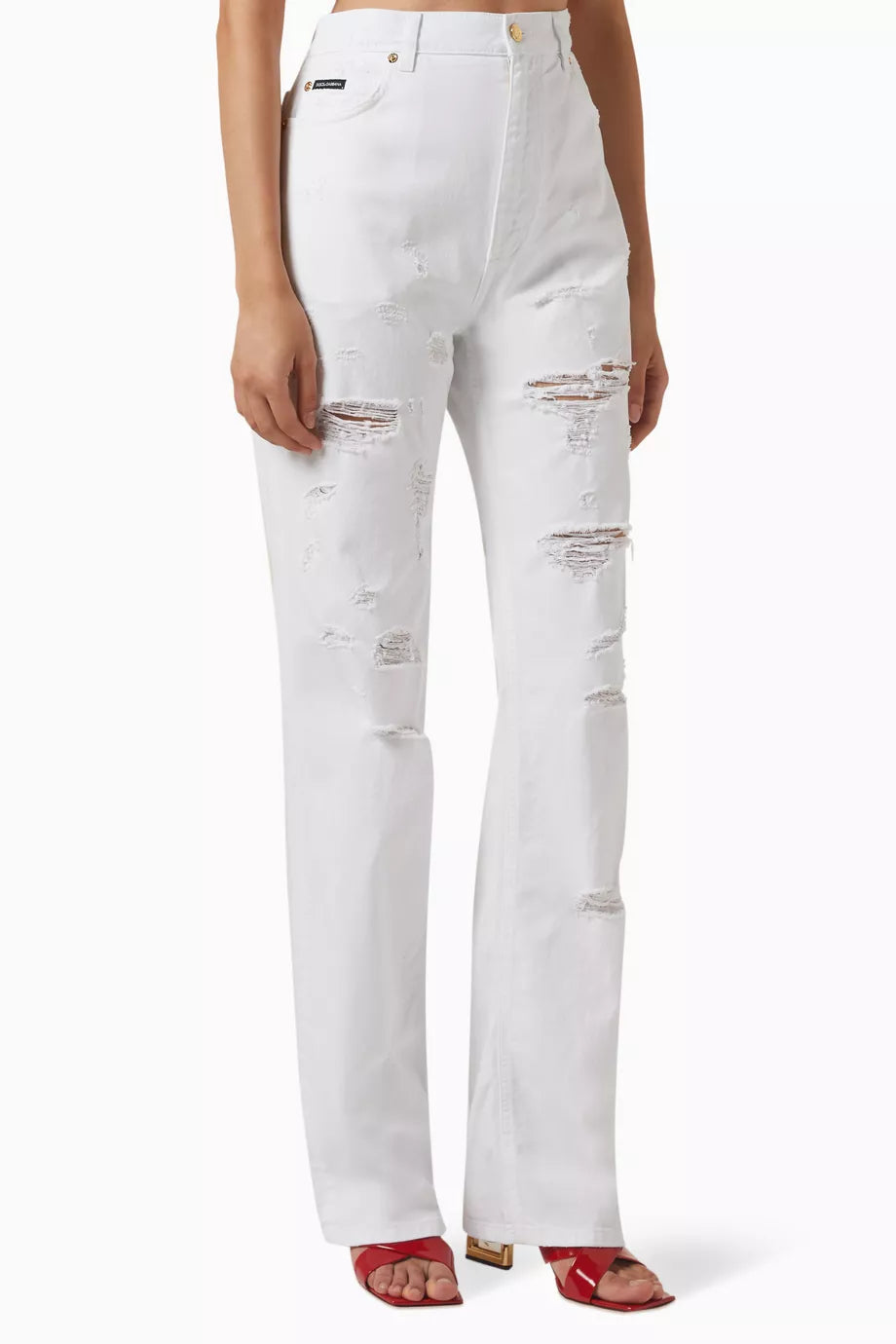 Ripped Boyfriend Jeans