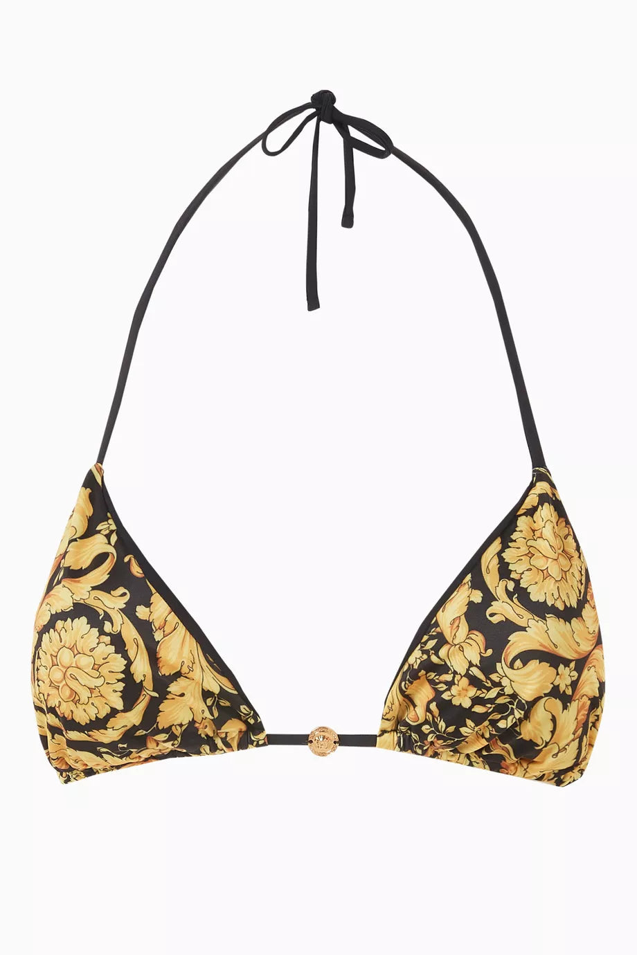 Barocco-print Bikini Top