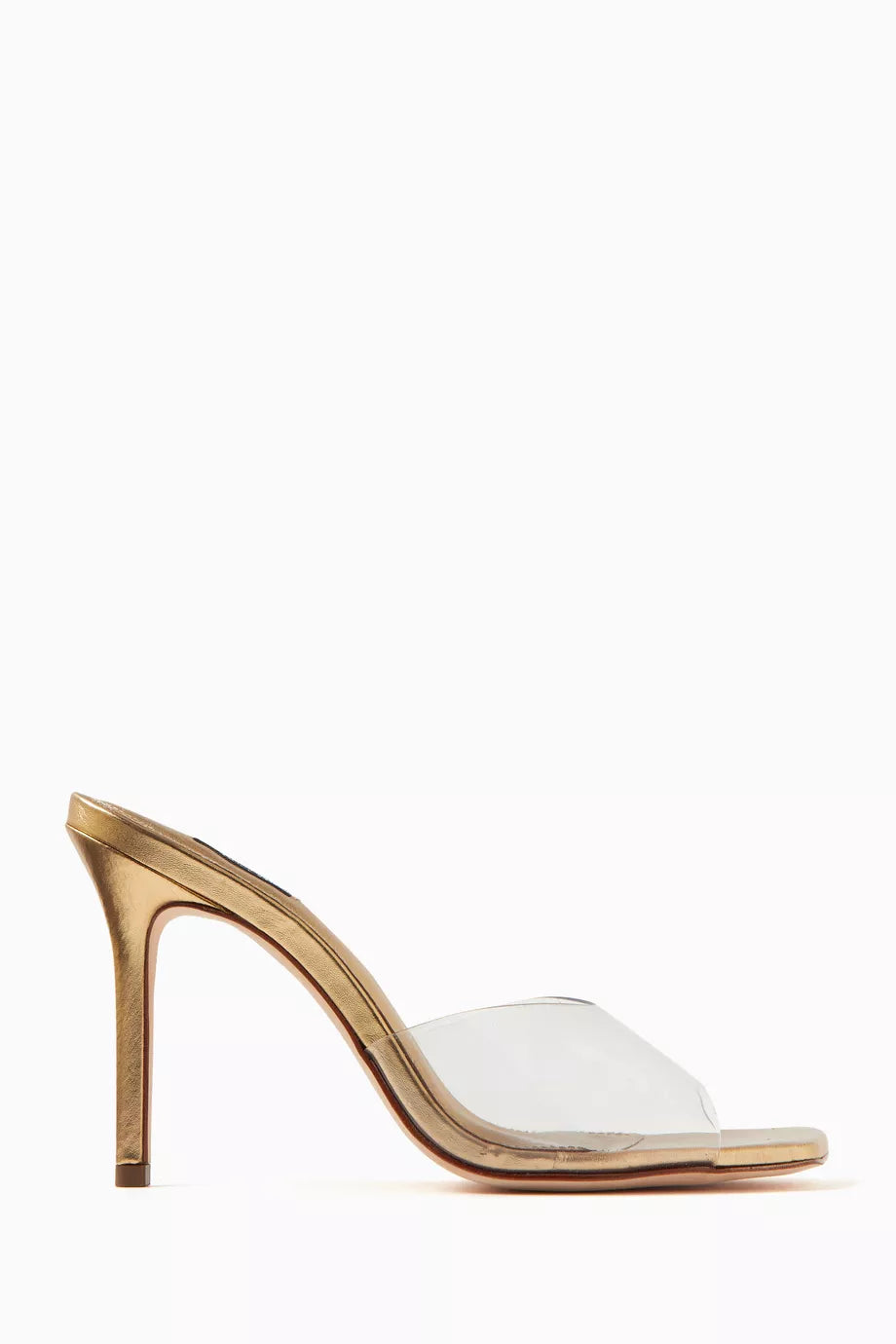 Marine 95 Mule Sandals in PVC & Metallic Leather