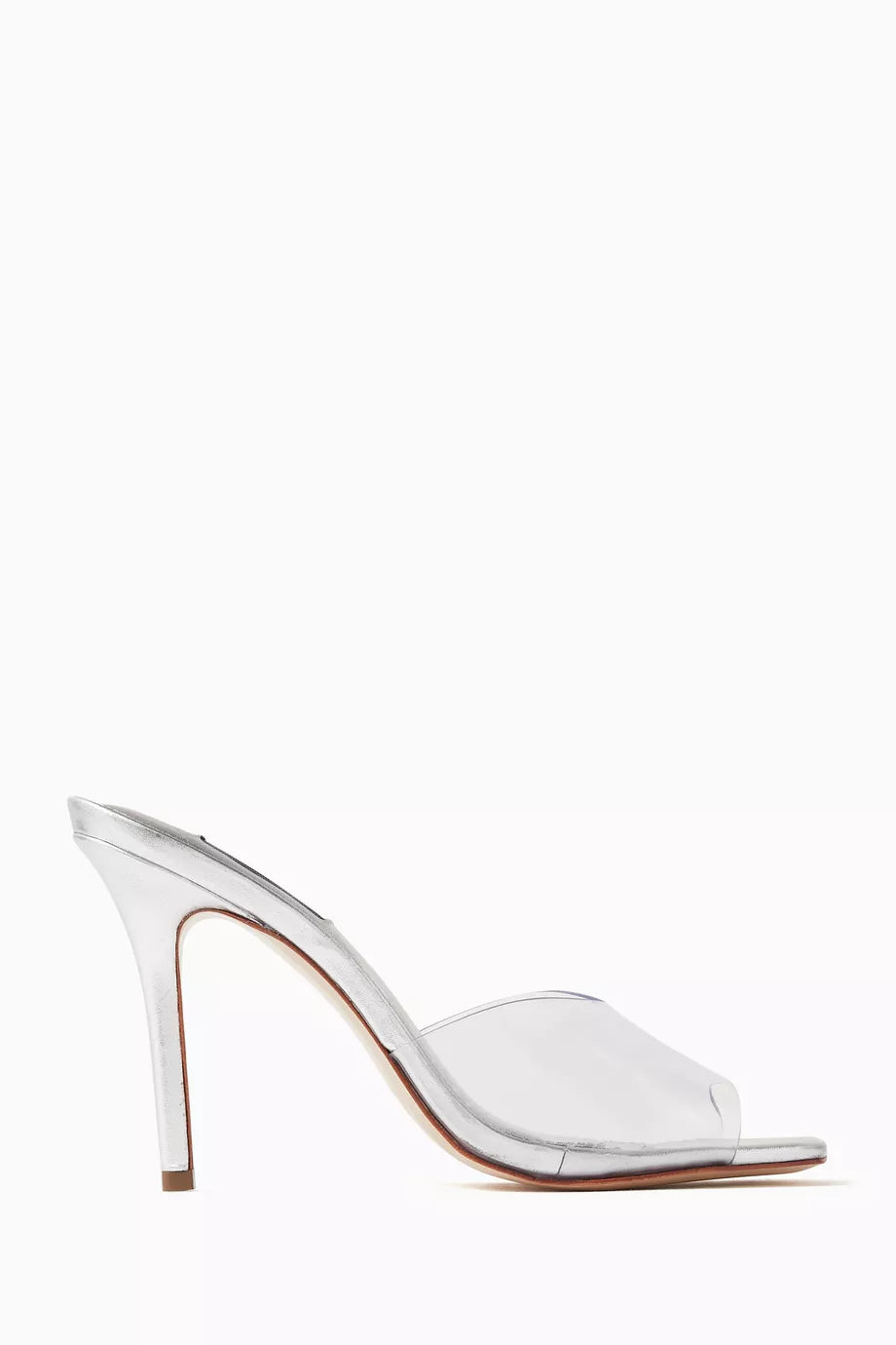 Marine 95 Mule Sandals in PVC & Metallic Leather