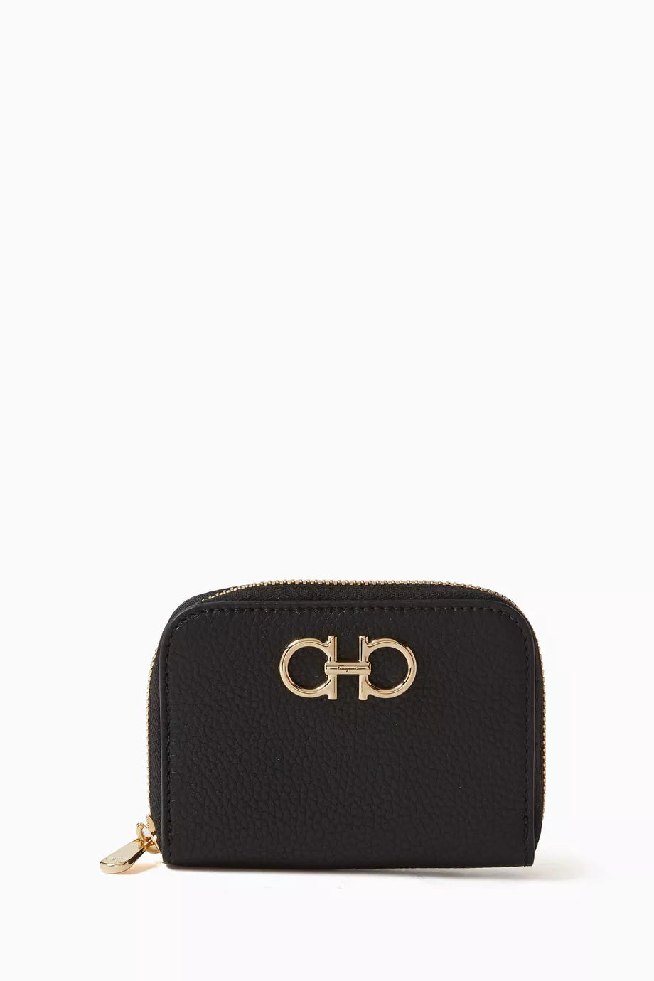 Gancino Soft Credit Card Case in Pebbled Leather