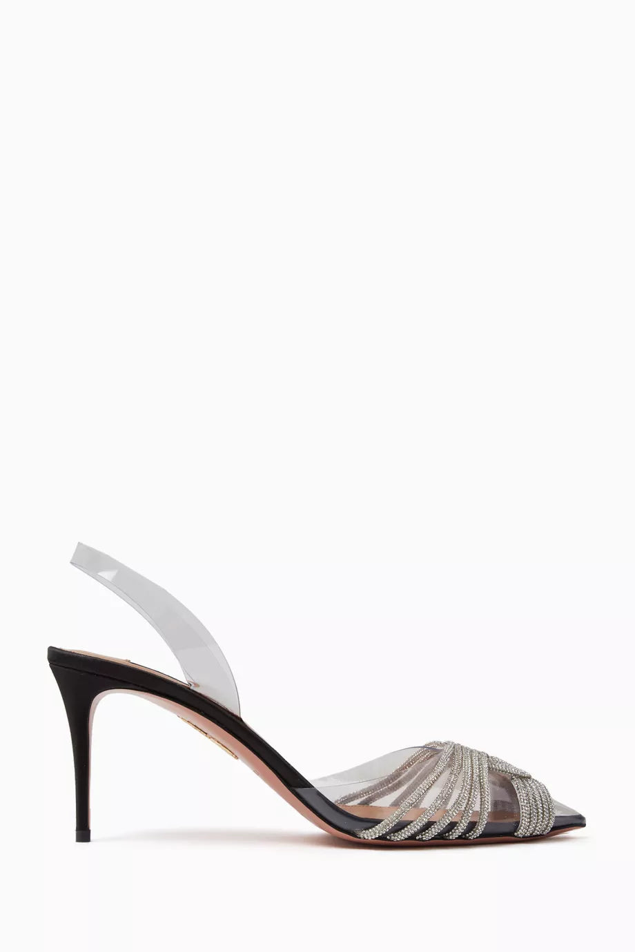 Gatsby 75 Slingback Pumps in PVC
