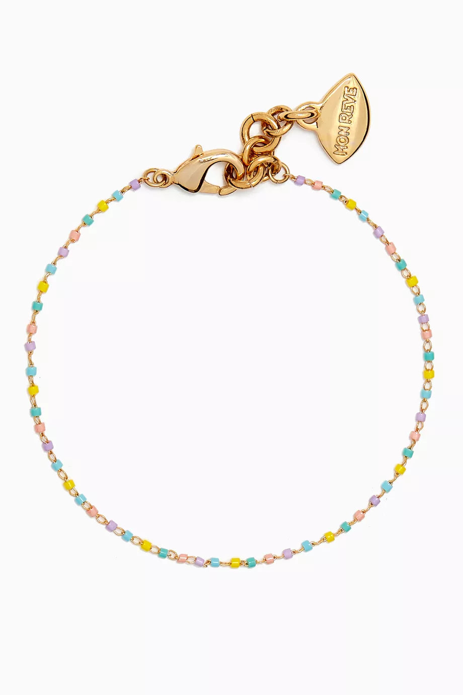 Delecter Anklet in Gold-plated Brass