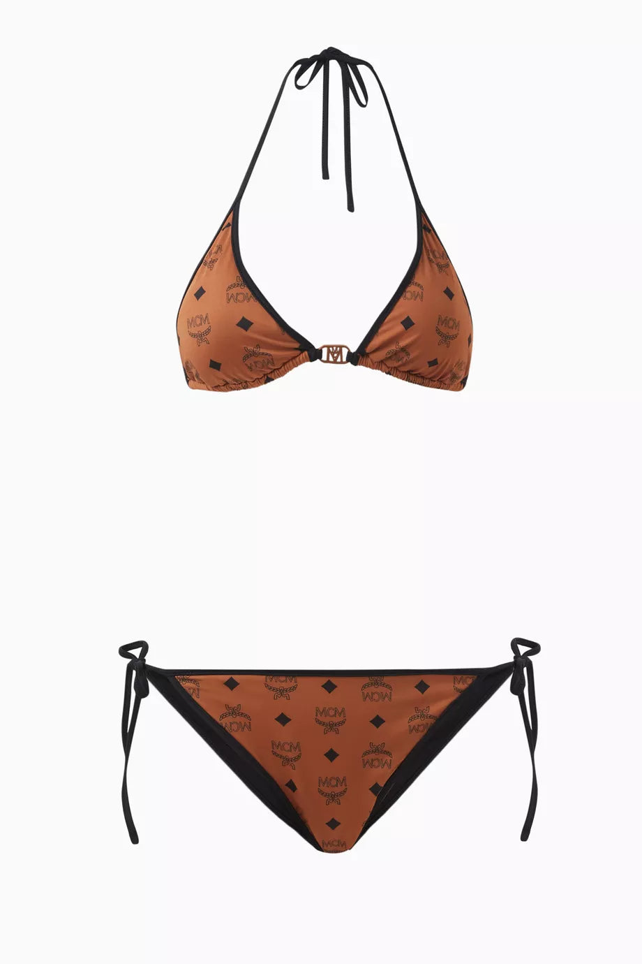All-over Logo Print Bikini