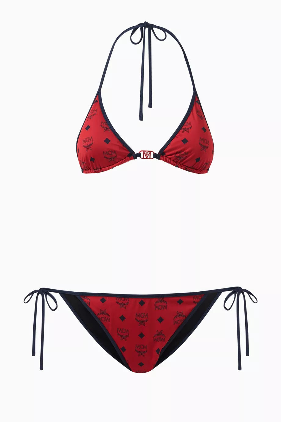 All-over Logo Print Bikini