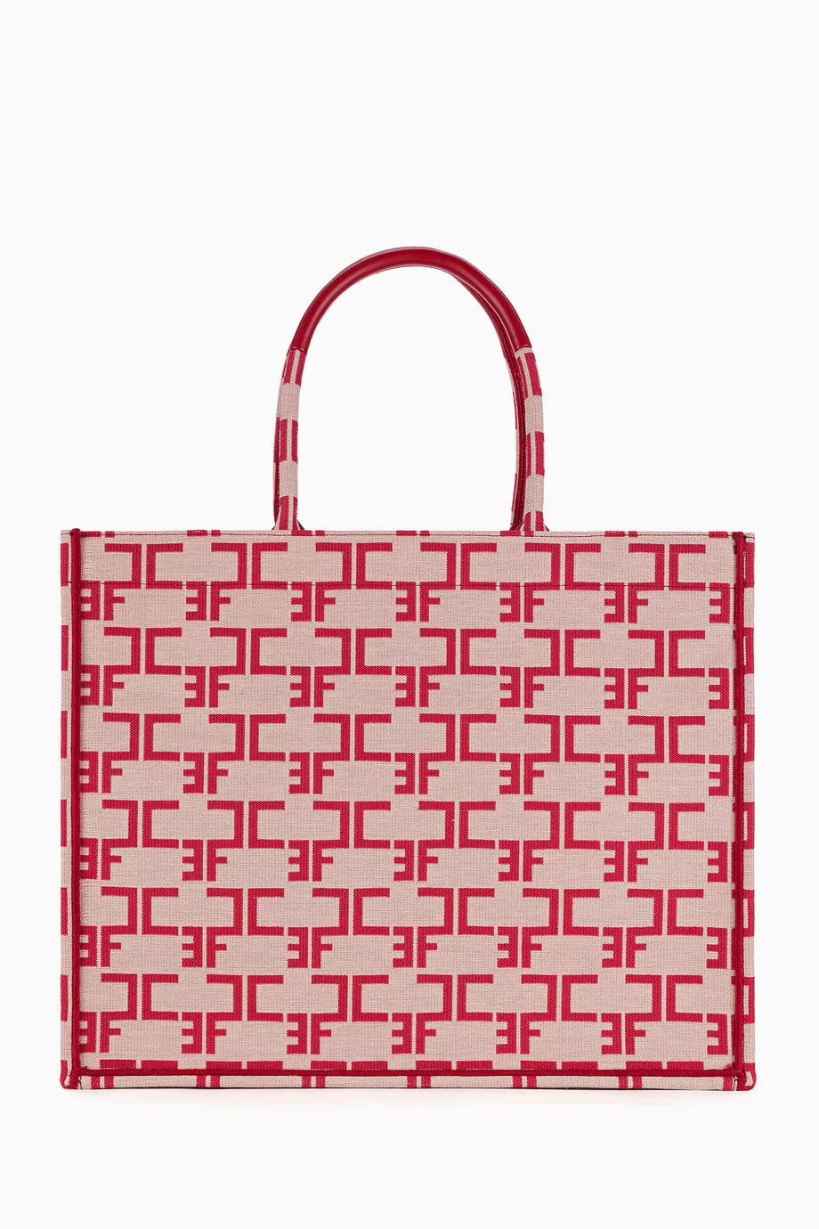 Large Monogram Tote Bag in Jacquard