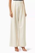 Low-rise Pants in Wool