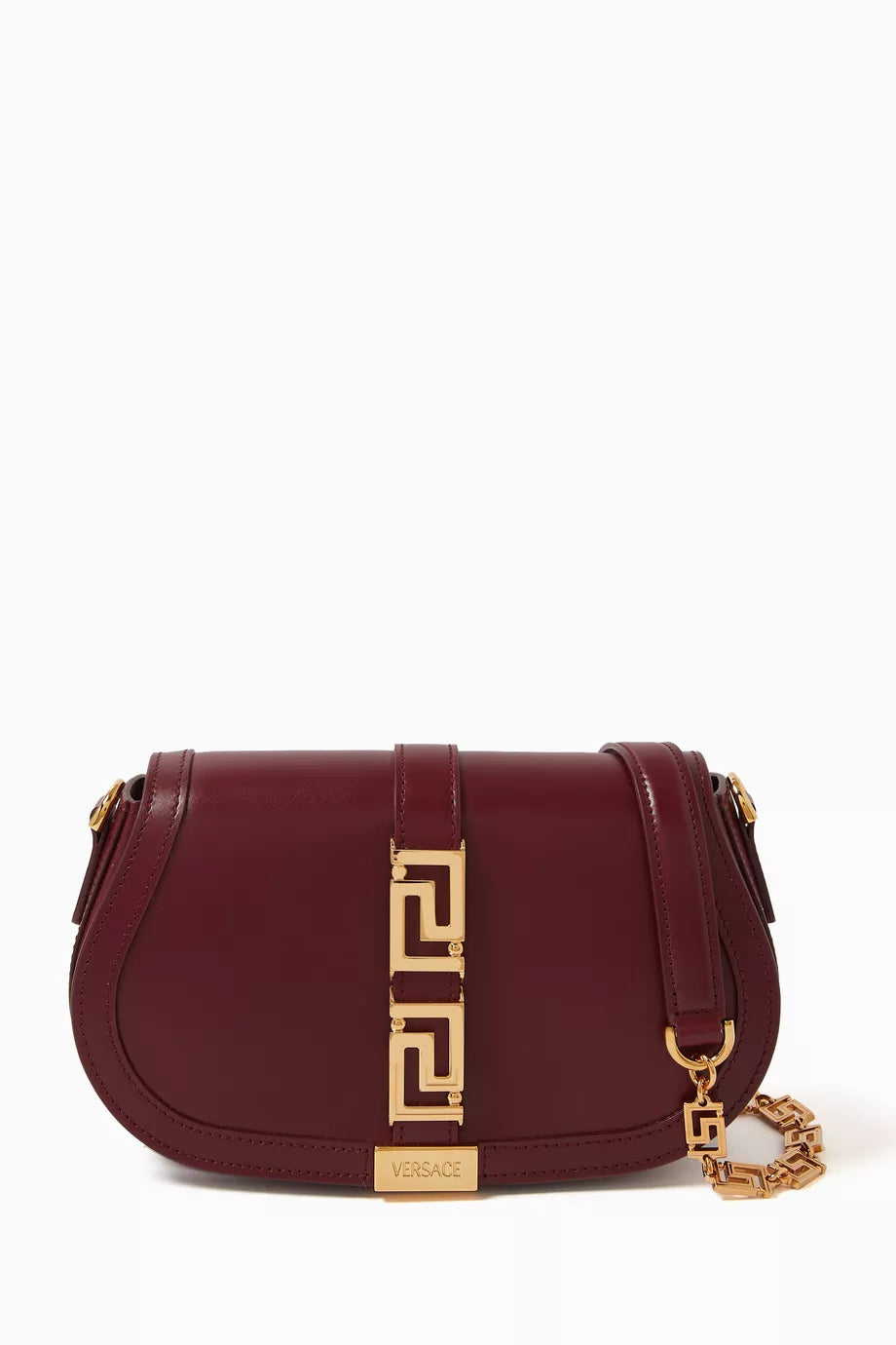 Greca Goddess Shoulder Bag in Calf Leather