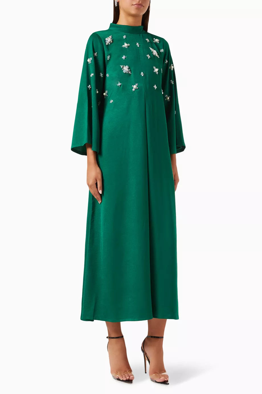 Crystal-embellished Kaftan