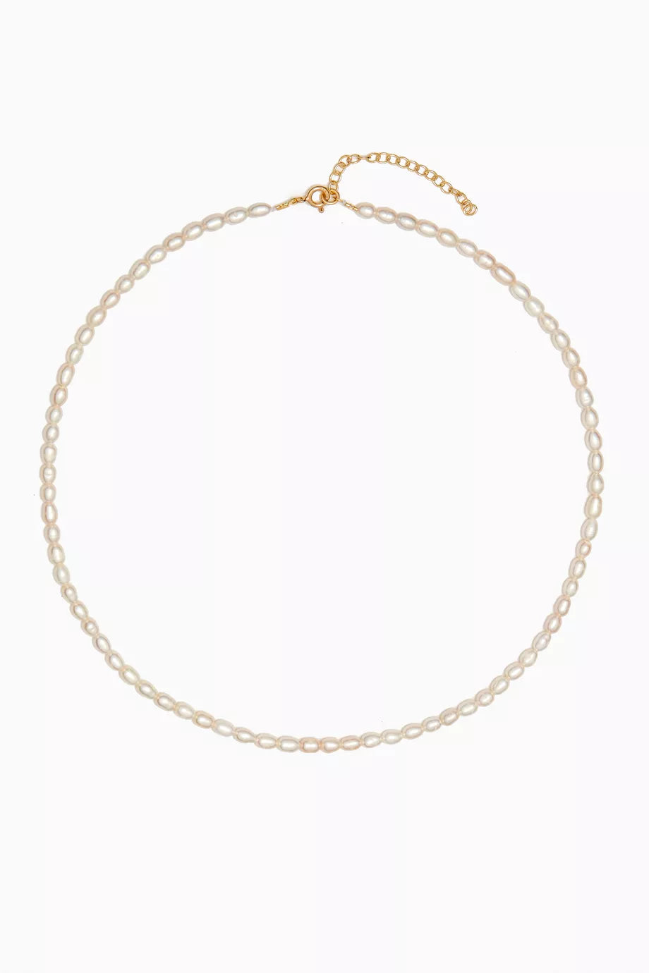 Pearl Parade Necklace in 18kt Gold-plated Silver