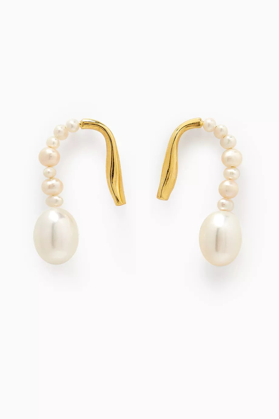 Luisa Earrings in 18kt Gold-plated Silver