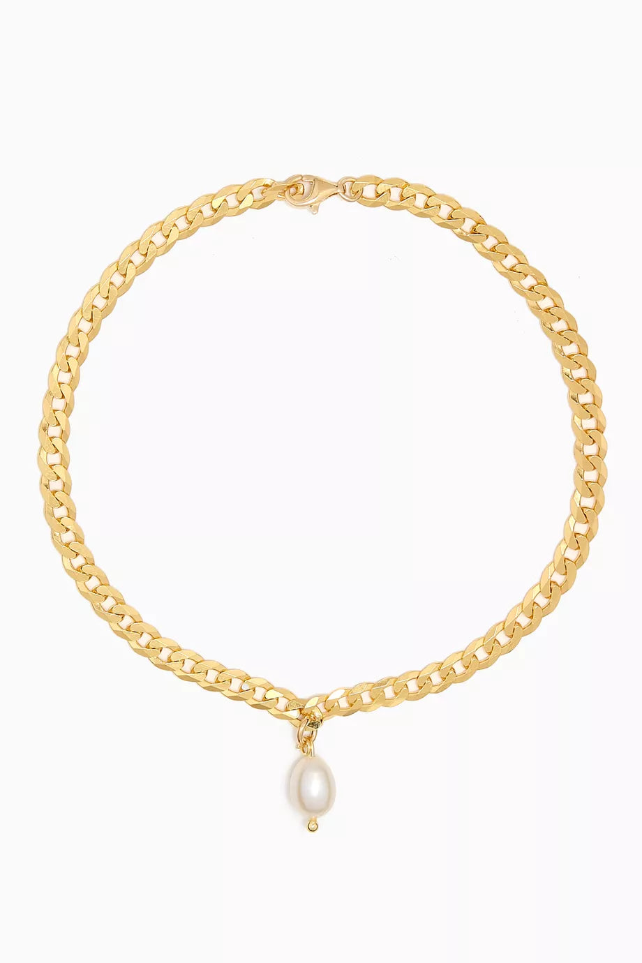 Perla Anklet in 18kt Gold-plated Silver