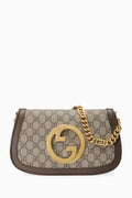 Blondie Shoulder Bag in GG Supreme Canvas