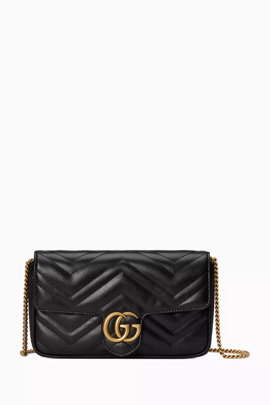 Mini GG Marmont Bag in Matelassé Leather