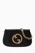 Blondie Shoulder Bag in Leather