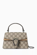 Mini Dionysus Top-handle Bag in GG Supreme Canvas