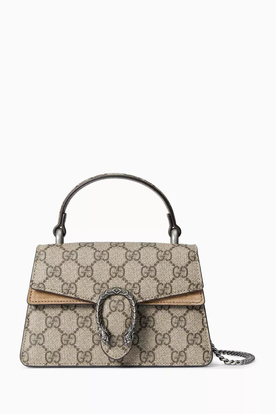 Mini Dionysus Top-handle Bag in GG Supreme Canvas