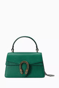 Mini Dionysus Top Handle Bag in Leather