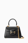 Mini Horsebit 1955 Top-handle Bag in Leather