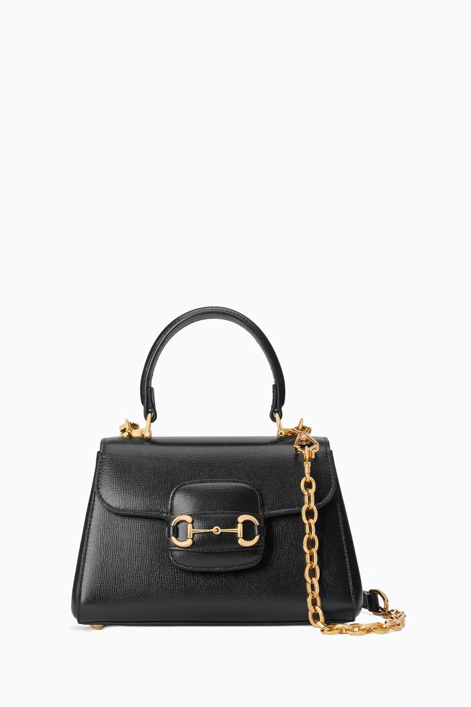 Mini Horsebit 1955 Top-handle Bag in Leather
