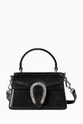 Mini Dionysus Top-handle Bag in Crystal Silk Satin